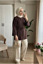 Women's Modal Fabric Elegant Tunic with Tie Detail 70 cm - 2