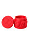 Floral Patterned Cosmetic Storage Box Makeup Organizer Decorative Screw Lid Small Item - 6