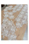 Living room set dowry cream runner set 5 pieces lace table console coffee table cover elegant - 3