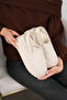 Miram Design Fur Slippers with Velcro Detail