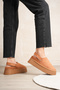 Miram Design Fur Slippers with Velcro Detail - 2