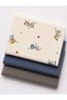 Multi-Purpose Muslin Blanket Set of 3, Muslin Newborn Baby Blanket, 100% Organic Cotton Muslin Cloth - 80X80 cm - 2