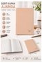 Quality Undated Agenda Notepad A5 14X20Cm 1 Piece Lizz Ofs180L Lined Rubberized Hard Cover 168 Y