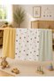 Multi-Purpose Muslin Blanket Set of 3, Muslin Newborn Baby Blanket, 100% Organic Cotton Muslin Cloth - 80X80 cm