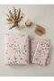 King Size Pink Floral Duvet Cover Set + 2 Pillowcases (200X220Cm) - 5