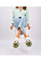 Women's Plush Home Slippers with Frog Figure, Winter Warm Closed-Toe Soft Sole Slippers Stc1341 - 4