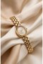 Women's Steel Watch Gold Color Vintage Watch Old Money Oval Case Roman Numeral Luxury Classic Elegant Stylish Women's Wristwatch |   Limited Edition 2026 - 7