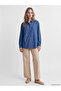 Lcw Grace Shirt Collar Embroidered Women's Jean Tunic - 2