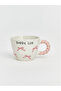 Lcw Home Bowknot Printed Ceramic Mug 270 ml - 2