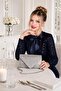 Women's Silver & Black Evening Dress Bag with Chain Strap, Stylish Portfolio Evening Event Bag 20X10 - 5