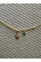 Gold Anklet with Turtle Charm - 2