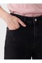 Vizyon New Season Black Petite Straight Fit Women's Jean Pants - 4
