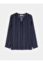 Lcw Grace Collar Patterned Blouse