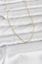 60cm Golden Brass Design Women's Necklace for Elegant Necks - 2