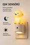 Smart Night Light Rgb Color Changing Light Sensor Plug-In Led Night Light Children's Room Hallway Bedroom - 4