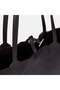 Women's Black Double-Sided Leather Shoulder Bag - 5