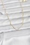 60cm Golden Brass Twist Women's Necklace for Elegant Necks - 2