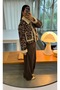 Leopard Patterned Plush Coat - 2