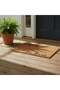 Hola Anti Slip Washable Door Mat 50x75Cm Natural, Safe Box For Documents And Valuables
