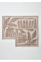 100% Cotton Arden Floor Mat Set Mink (60X100 cm) - 4