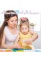 Toddler Girls Hair Ties, 24PCS Baby Flower Bows Hair Tie Cute Elastic Scrunchies, Seamless Ponytail Holders, Little Girls Hair Accessories for Thick Hair, Candy Colors - 6