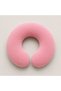 Adult Neck Pillow 35 cm Bagel Pillow Velboa Velvet Fabric Bead Fiber Filled