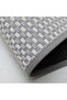 Tiko Chenille Woven Fabric Rubber Kitchen/Area Mat45x75 cm Grey - 3
