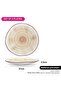 Set Of 2 Plates Glide 21 cm (Porcelain) 10022, Home Decor Piece For Dining - 5