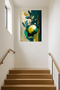 Warm Peach Flow Abstract Metal Wall Art - 5