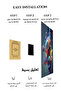 Gold Black Layered Geometry Abstract Metal Wall Art - 3