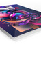 Peach Gold Minimal Flow Abstract Metal Wall Art - 2
