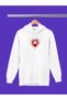 Spider Man Printed Cotton Long Sleeved 3-Yarn Hooded Sweatshirt