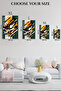 Orange Cream Sculptural Loop Metal Wall Art - 6