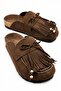 Kyoto Women's Brown Orthopedic Sole Comfortable Fit Non-Slip Sole Soft Lightweight Daily Indoor Dowry Slippers