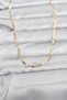 Trendy Women's Necklace with 60cm Golden Brass Chain for Elegant Necks - 2