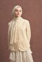 Noire Pattern Liora Cotton Shawl Beige - 3