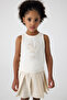 Girl Ecru Undershirt - 2