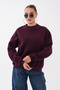 Basic Three-Yarn Sweat with Shoulder Detail - 3