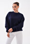 Basic Three-Yarn Sweat with Shoulder Detail