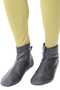 Unisex Genuine Sheepskin Thin Artificial Fur and Zippered Abdest Mesti - 4