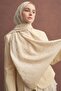 Noire Pattern Liora Cotton Shawl Beige - 2