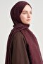 Noire Pattern Liora Cotton Shawl Plum - 2