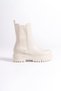 Lora Laceless Elastic Orthopedic Sole Women's Boots Ckt - Cream - 6