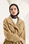 Patterned Twill Scarf Prime Brown - 3