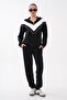 Women's Half-Zip Striped Suit 265176 - - 2