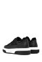 Men's Black Lace-Up Thick Soled Suede Leather Sneaker Wm710008Ds - 6