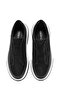 Men's Black Lace-Up Thick Soled Suede Leather Sneaker Wm710008Ds - 4