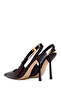 Women's Burgundy Open Back High Thin Heeled Patent Leather Shoes Af110003Dr - 6