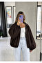 Modal Casual Zippered Bomber Jacket - 2