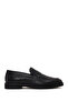 Men's Black Leather Classic Loafer Wm710024Df